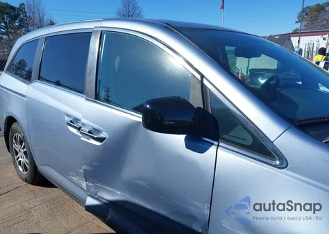 2013 Honda Odyssey Ex-L z USA, uszkodzony, nr VIN 5FNRL5H64DB020165